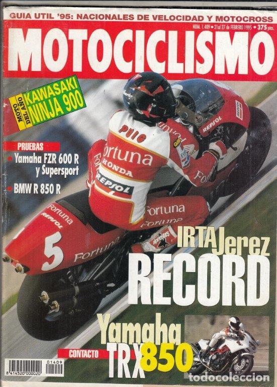 Automobili e Motociclette: REVISTA MOTOCICLISMO N&ordm; 1409 A&Ntilde;O 1995. PRUEBA: BMW R 850 R. YAMAHA FZR 600 R CONT: YAMAHA TRX 850.