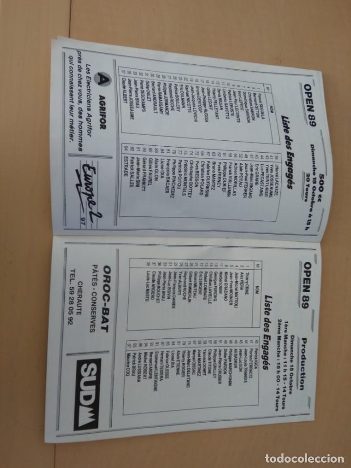 Coches y motocicletas: Programa Carreras Pau Arnos 1989 - Foto 2