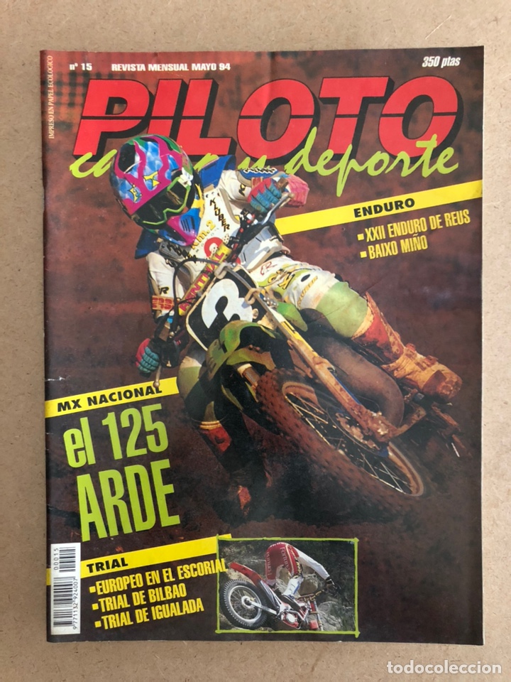 Voitures et Motocyclettes: PILOTO CAMPO Y DEPORTE N&deg; 15 (1994). MX NACIONAL, ENDURO, TRIAL,...