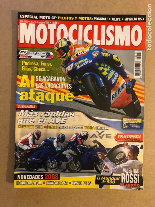 1800 (2002). coleccionable vale - Buy Old Magazines of Motorcycles at todocoleccion - 160432750