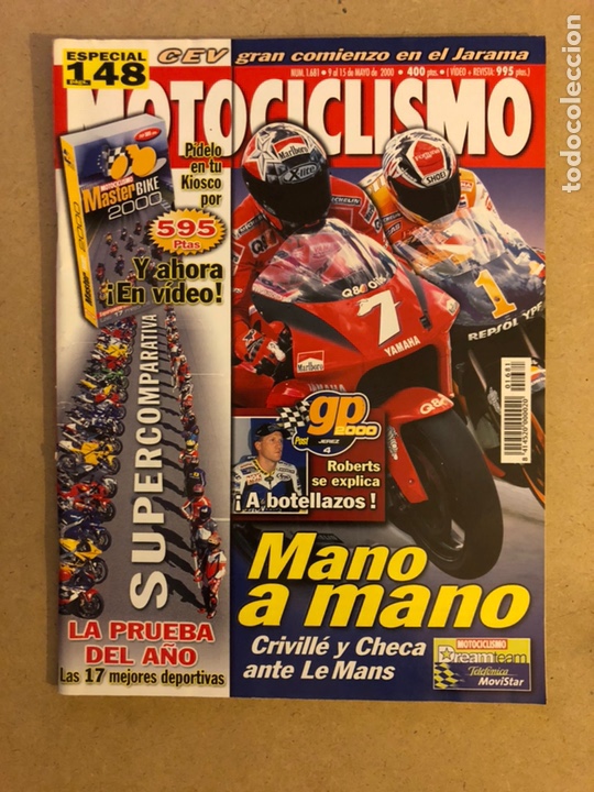 Cars and Motorcycles: MOTOCICLISMO N&deg; 1681 (2000). CRIVILL&Eacute; Vs CHECA, COMPARATIVA MEJORES 17 DEPORTIVAS,...