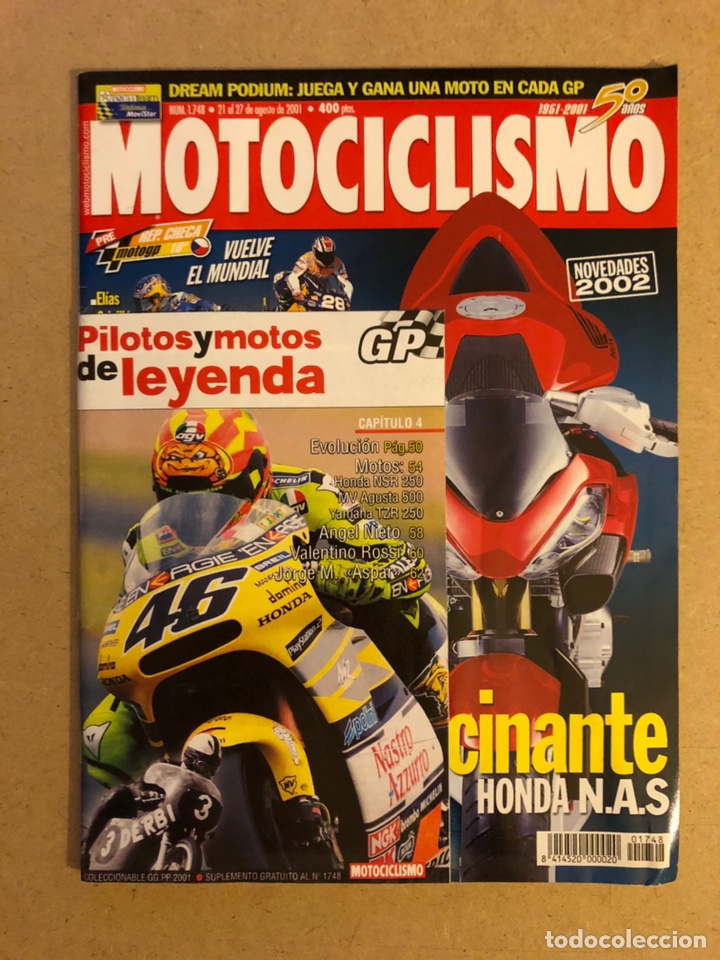 Cars and Motorcycles: MOTOCICLISMO N&deg; 1748 (2001). FASC&Iacute;CULO CAP&Iacute;TULO N&deg; 4 PILOTOS Y MOTOS DE LEYENDA,BMW F 650 DAKAR,...