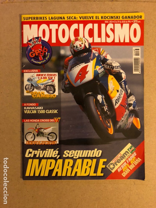Cars and Motorcycles: MOTOCICLISMO N&deg; 1644 (1999). COLECCIONABLE GP N&deg;6, CRIVILL&Eacute; Y ALZAMORA, ESPECIAL OFFROAD
