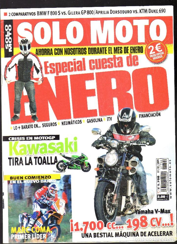 Automobili e Motociclette: REVISTA S&Oacute;LO MOTO N&ordm; 1700 &middot; 7 de enero de 2009 (En portada: Yamaha V-Max)