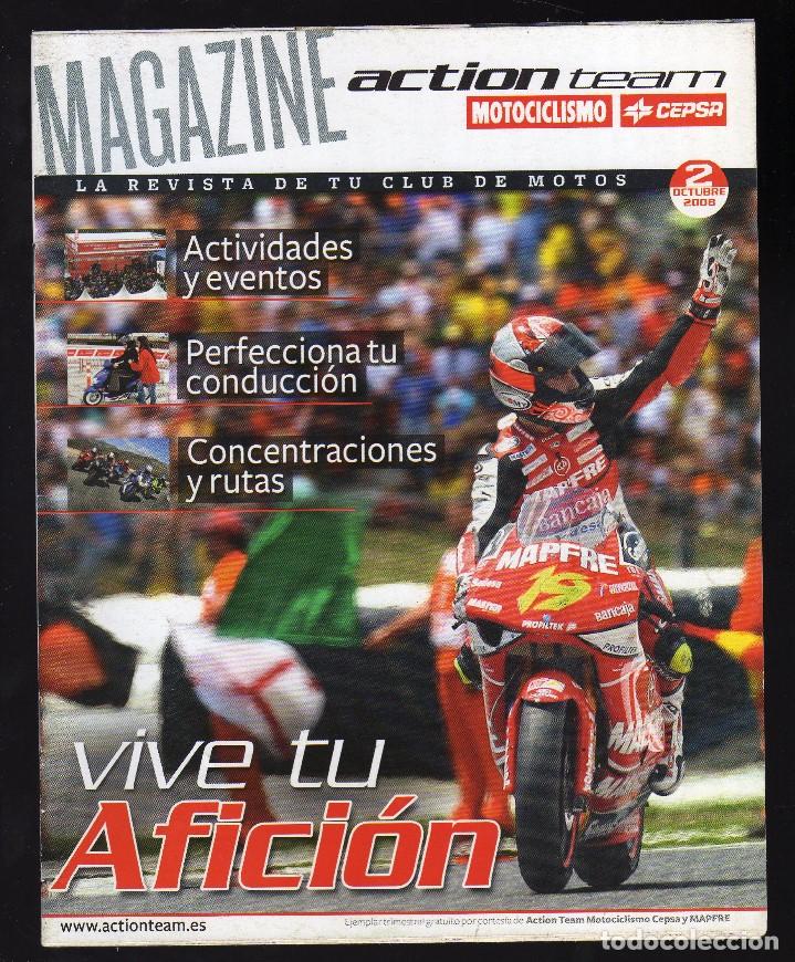 Automobili e Motociclette: MAGAZINE ACTION TEAM &middot; 2 DE OCTUBRE DE 2008 (44 P&Aacute;GINAS) - Peso: 73 Gramos -