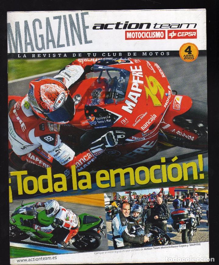 Automobili e Motociclette: MAGAZINE ACTION TEAM &middot; 4 DE ABRIL DE 2009 (44 P&Aacute;GINAS) - Peso: 73 Gramos -