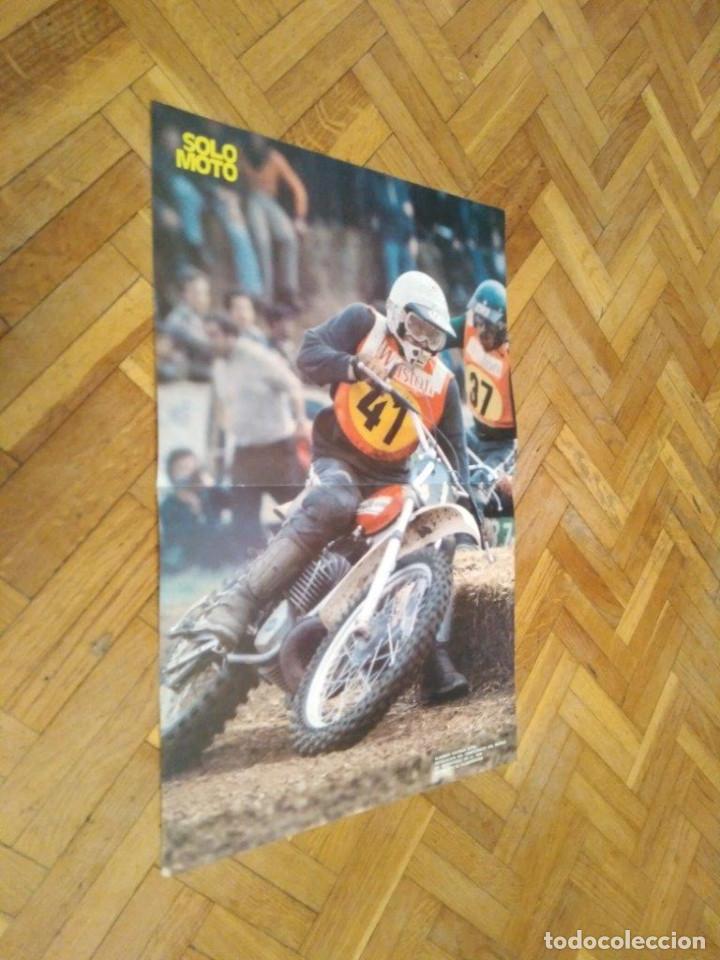 Automobili e Motociclette: POSTER REVISTA SOLO MOTO ACTUAL A&Ntilde;O 1976. VLADIMIR KAVINOV. KTM. MEDIDAS 30X45 APROX.