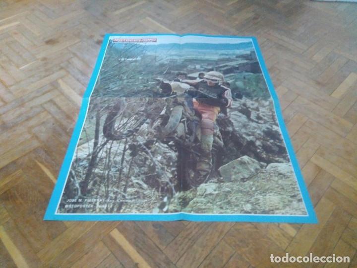 Autos und Motorr&auml;der: POSTER REVISTA MOTOCICLISMO A&Ntilde;O 1978. JOSE M. PIBERNAT. MEDIDAS 42X54 APROX.