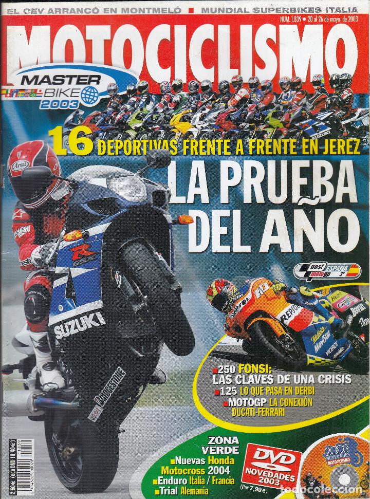 Autos und Motorr&auml;der: REVISTA MOTOCICLISMO N&ordm; 1839 A&Ntilde;O 2003. COMPARATIVA: APRILIA SCARABEO 500 Y PIAGGIO BEVERLY 500.