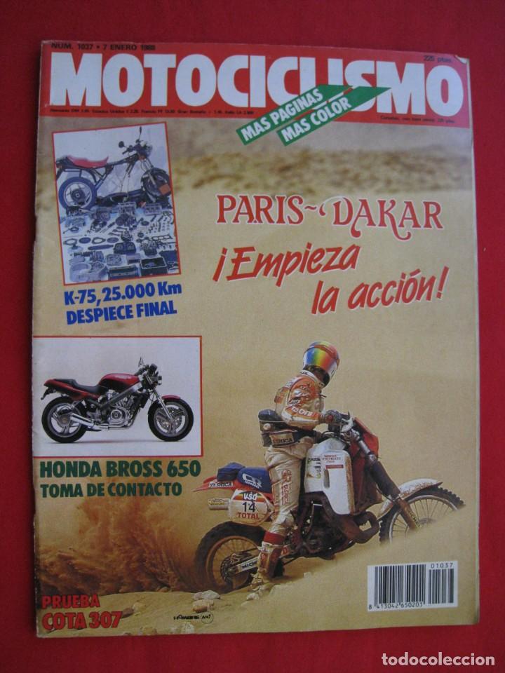 Autos und Motorr&auml;der: REVISTA MOTOCICLISMO - N&ordm; 1.037 - 7 ENERO 1988.