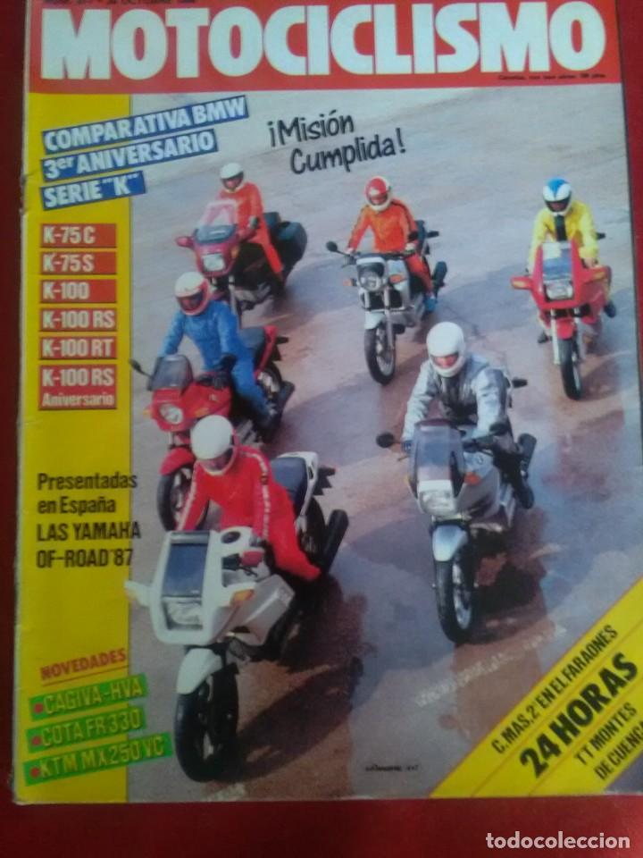 Autos und Motorr&auml;der: Motociclismo N 977. Comparativa BMW 3 aniversario serie K. Yamaha OF-ROAD. CAGIVA HVA . KTM MX 250