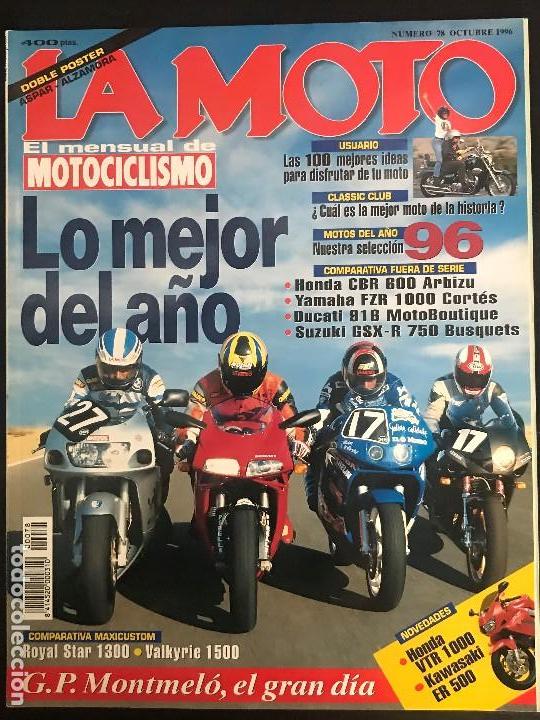 Cars and Motorcycles: LA MOTO N&ordm; 78 - OCT 1996 - HONDA F 6 C VALKYRIE YAMAHA XVZ 1300 YAMAHA FJ 1100