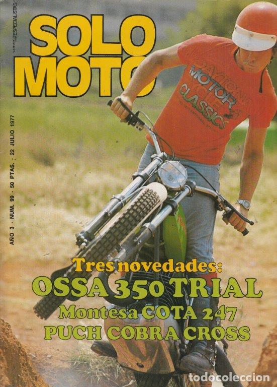 Autos und Motorr&auml;der: REVISTA SOLO MOTO ACTUAL N&ordm; 171 A&Ntilde;O 1978.