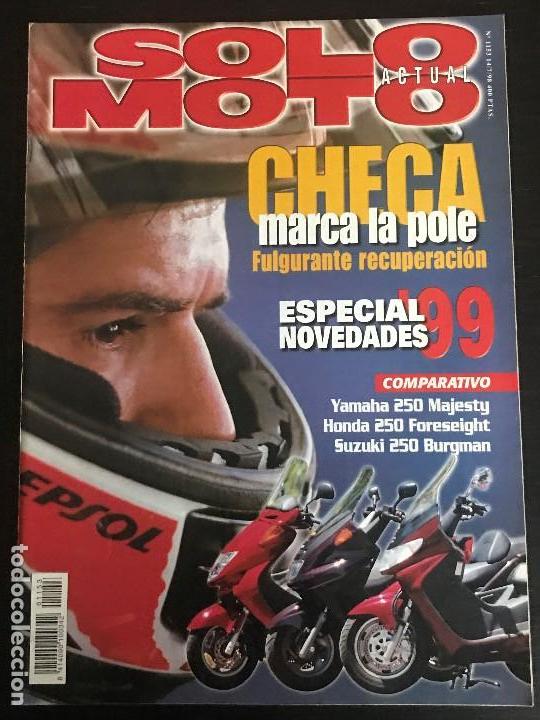 Coches y motocicletas: SOLO MOTO ACTUAL - N&ordm; 1153 - JULIO 1998 - SUZUKI AN BURGMAN YAMAHA DX MAJESTY HONDA FES FORESIGHT