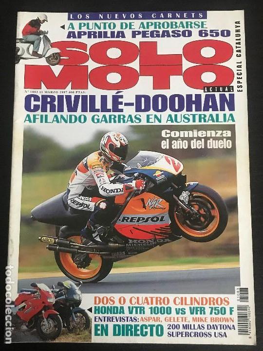 Automobili e Motociclette: SOLO MOTO ACTUAL - N&ordm; 1083 - MARZO 1997 - HONDA VTR 1000 HONDA VFR 750 F FANTIC GRINTA 50