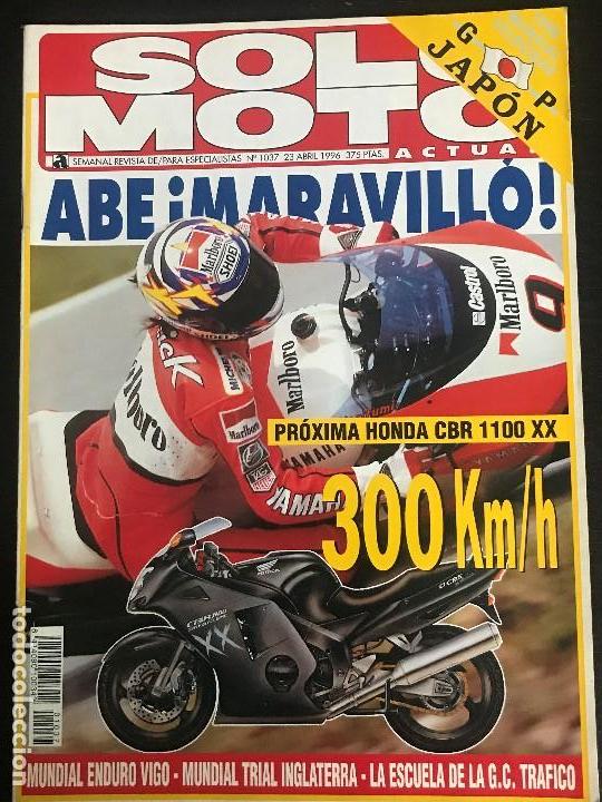 Automobili e Motociclette: SOLO MOTO ACTUAL - N&ordm; 1037 - ABRIL 1996 - YAMAHA XJ 600 S APRILIA LEONARDO 125 HONDA CBR 1100 RR