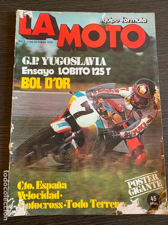 Automobili e Motociclette: Revista la moto equipo f&oacute;rmula n&deg; 7 de 1975 ensayo lobito 125 t