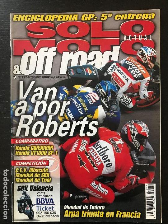 Automobili e Motociclette: SOLO MOTO ACTUAL - N&ordm; 1250 - MAYO 2000 - HONDA CBR 900 RR HONDA VTR 1000 SP1 KYMCO PEOPLE 125/150