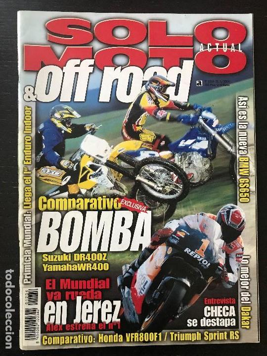 Coches y Motocicletas: SOLO MOTO ACTUAL - N&ordm; 1234 - ENE 2000 - HONDA VFR 800 F1 TRIUMPH SPRINT RS SUZUKI DR Z400 YAMAHA WR