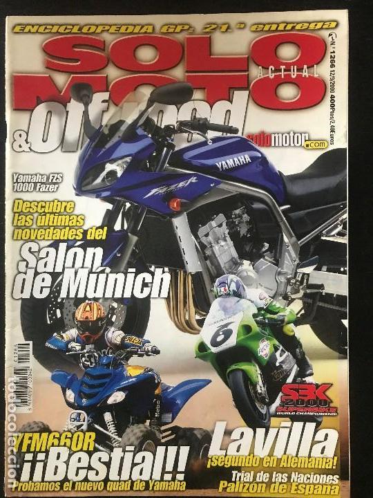 Cars and Motorcycles: SOLO MOTO ACTUAL - N&ordm; 1266 - SEP 2000 - GAMA SHERCO TRIAL ENDURO YAMAHA YFM 660R