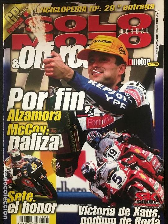 Cars and Motorcycles: SOLO MOTO ACTUAL - N&ordm; 1265 - SEP 2000 - HONDA XL1000 VARADERO CAGIVA NAVIGATOR 1000 MBK THUNDER 125