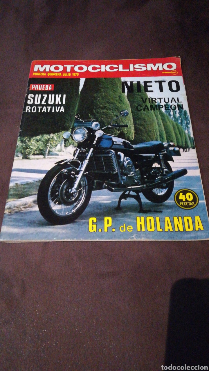 Cars and Motorcycles: Motociclismo julio del 75