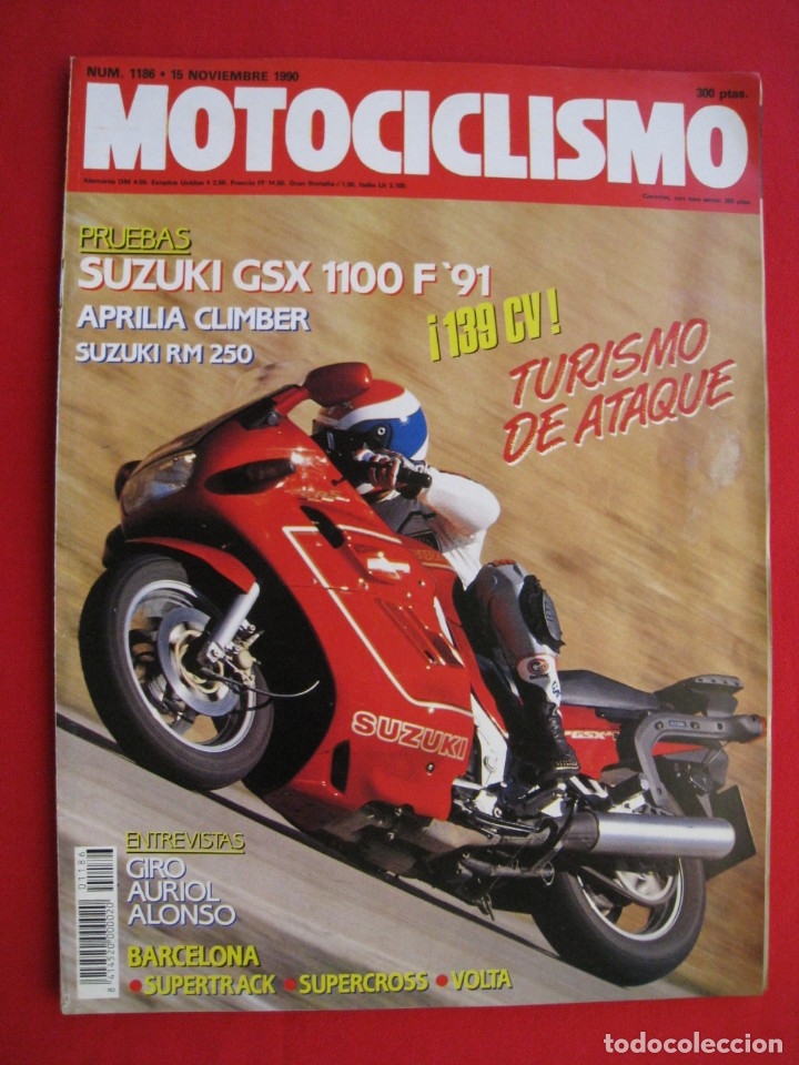 Automobili e Motociclette: REVISTA MOTOCICLISMO - N&ordm; 1186 - 15 NOVIEMBRE 1990.