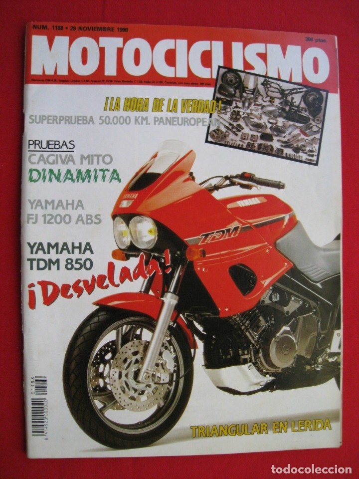 Automobili e Motociclette: REVISTA MOTOCICLISMO - N&ordm; 1188 - 29  NOVIEMBRE 1990.