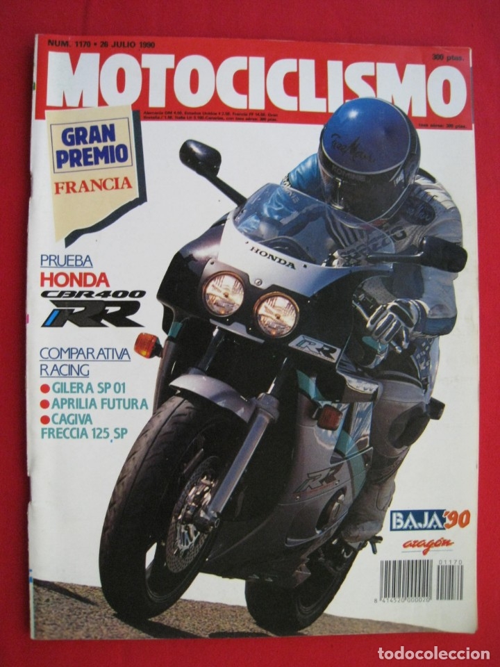Cars and Motorcycles: REVISTA MOTOCICLISMO - N&ordm; 1170 - 26 JULIO 1990.