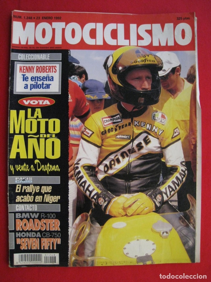 Cars and Motorcycles: REVISTA MOTOCICLISMO - N&ordm; 1248 - 23 ENERO 1992.
