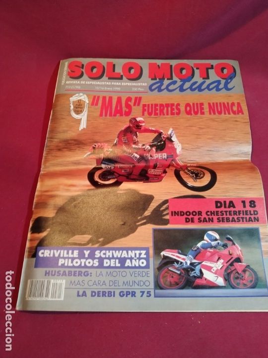 Automobili e Motociclette: Revista Solo Moto actual 713 1990