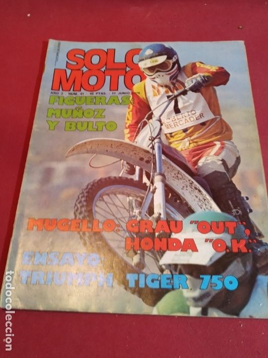 Automobili e Motociclette: Revista Solo Moto N&uacute;mero 41 - 1976 incompleta
