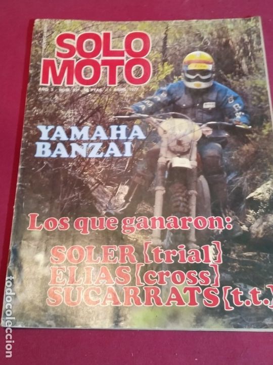 Automobili e Motociclette: Revista Solo Moto N&uacute;mero 83 - 1977 incompleta