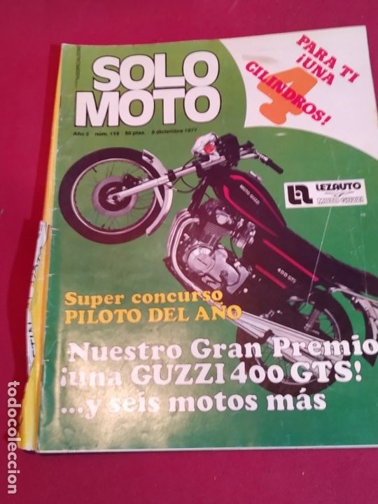 Automobili e Motociclette: Revista Solo Moto N&uacute;mero 119 - 1977