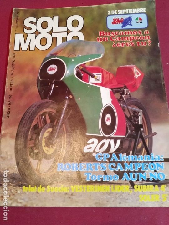 Automobili e Motociclette: Revista Solo Moto N&uacute;mero 155 - 1978