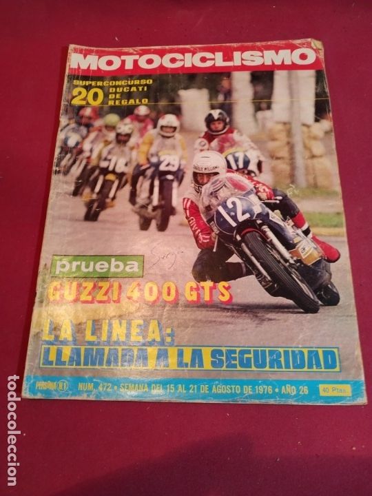 Automobili e Motociclette: Revista Motociclismo N&uacute;mero 472 - 1976