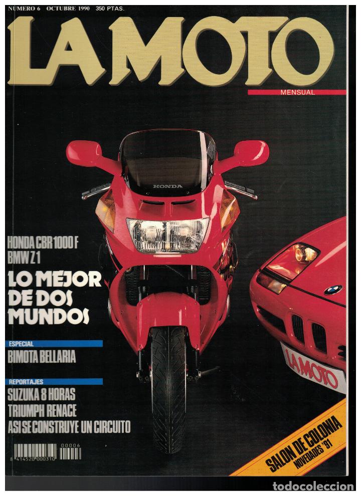 Automobili e Motociclette: (CA-018) - LA MOTO N&ordm; 6 MENSUAL (1990)