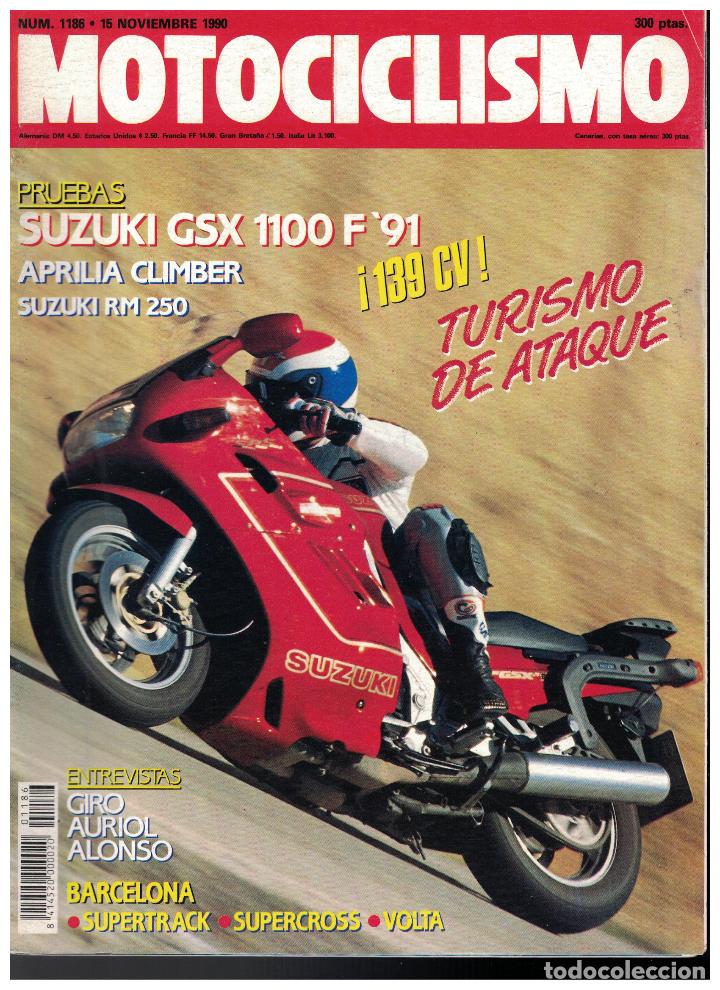 Automobili e Motociclette: (C-018) - MOTOCICLISMO N&ordm; 1186 - 1990