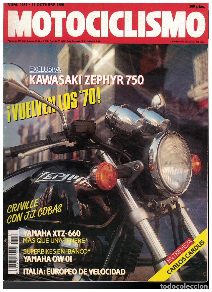 Automobili e Motociclette: (C-018) - MOTOCICLISMO N&ordm; 1181 - 1990