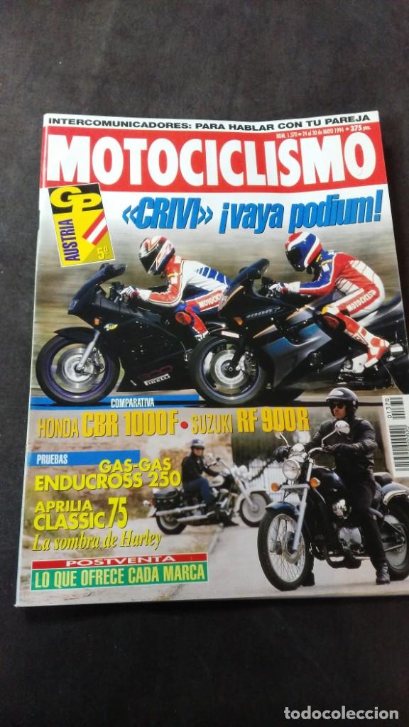 Automobili e Motociclette: REVISTA MOTOCICLISMO N&ordm; 1370