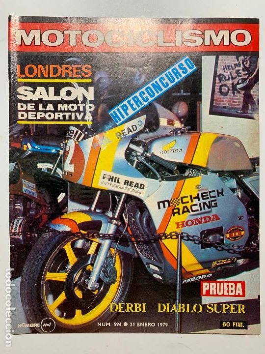 Coches y Motocicletas: revista motociclismo 594 prueba derbi diablo super