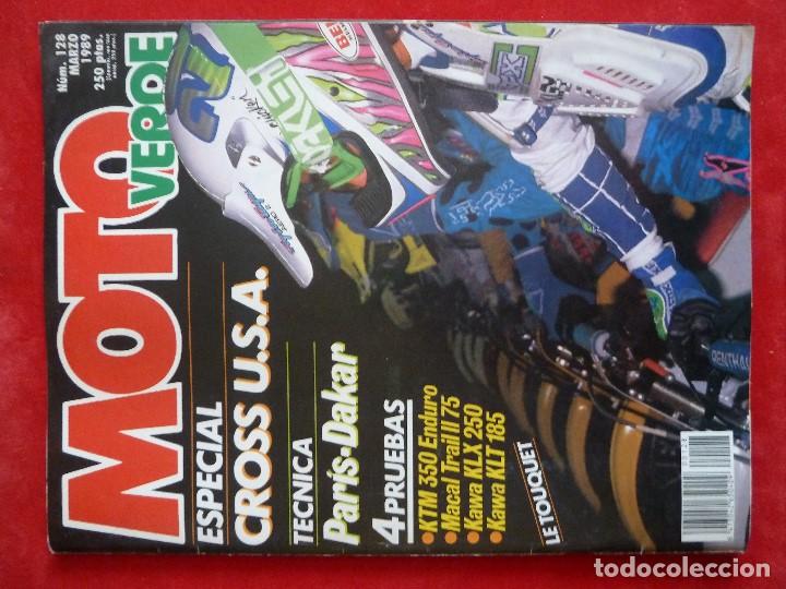 Cars and Motorcycles: MOTO VERDE&middot;NUMERO 128&middot;MARZO 1989-REVISTA DE MOTOCICLISMO