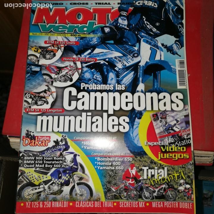 Coches y Motocicletas: MOTO VERDE-NUMERO 270&middot;2001-REVISTA DE MOTOCICLISMO