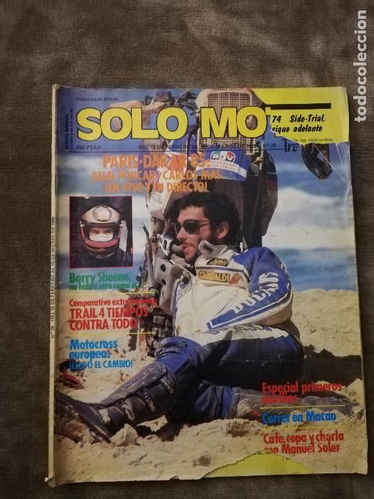 Cars and Motorcycles: Revista Solo Moto n&ordm; 25 - 15 Febrero 1985 - Especial Trail