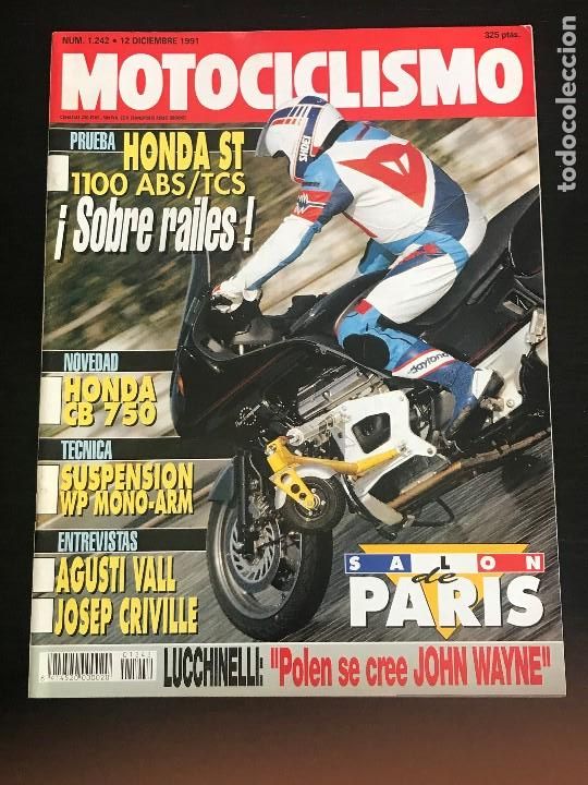 Cars and Motorcycles: MOTOCICLISMO N&ordm; 1242 - HONDA ST 1100 CB 750 DOMINATOR SALON MOTO PARIS GAMA KTM WHITE POWER MONOARM