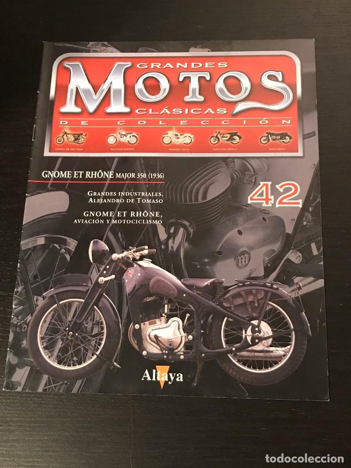 Cars and Motorcycles: GNOME ET RHONE MAJOR 350 (1936) - GRANDES MOTOS CLASICAS DE COLECCION - FASCICULO N&ordm; 42 - ALTAYA