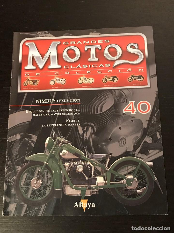 Cars and Motorcycles: NIMBUS LEXUS (1937) - GRANDES MOTOS CLASICAS DE COLECCION - FASCICULO N&ordm; 40 - ALTAYA