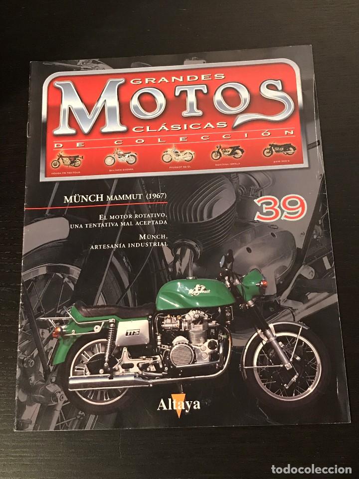 Cars and Motorcycles: MUNCH MAMMUT (1967) - GRANDES MOTOS CLASICAS DE COLECCION - FASCICULO N&ordm; 39 - ALTAYA