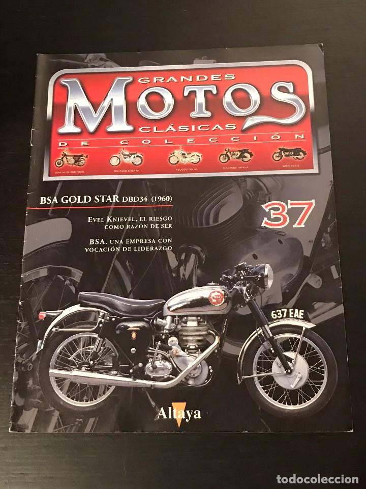 Automobili e Motociclette: BSA GOLD STAR DBD34 (1960) - GRANDES MOTOS CLASICAS DE COLECCION - FASCICULO N&ordm; 37 - ALTAYA