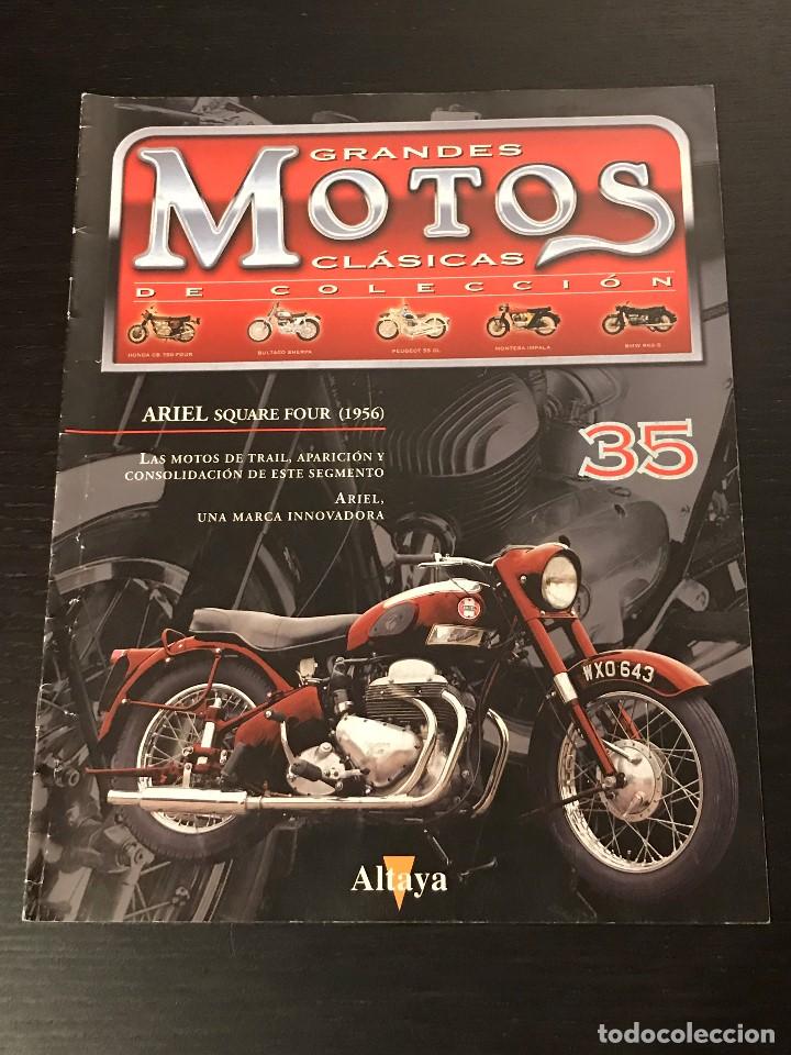 Automobili e Motociclette: ARIEL SQUARE FOUR (1956) - GRANDES MOTOS CLASICAS DE COLECCION - FASCICULO N&ordm; 35 - ALTAYA